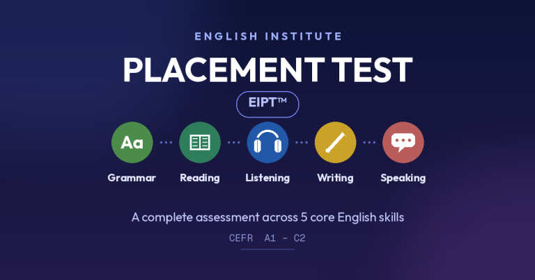 English Institute Placement Test™ (EIPT™)