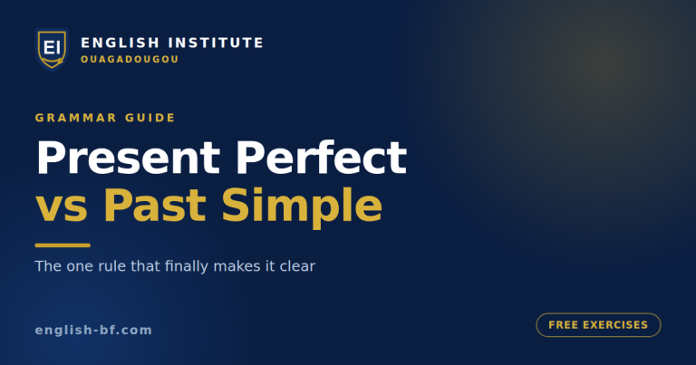 Present Perfect vs Past Simple: The Rule That Finally Makes It Clear